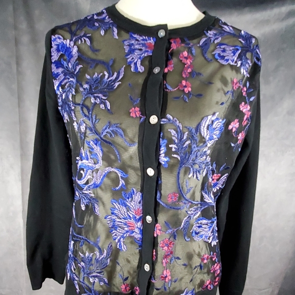 a.n.d. eawy button down sweater. - Picture 4 of 5